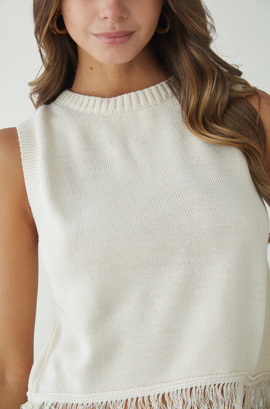 Chaleco Daylight Crema