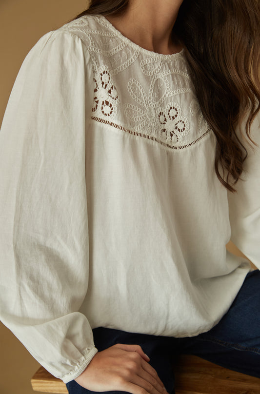 Blusa Cece Off White