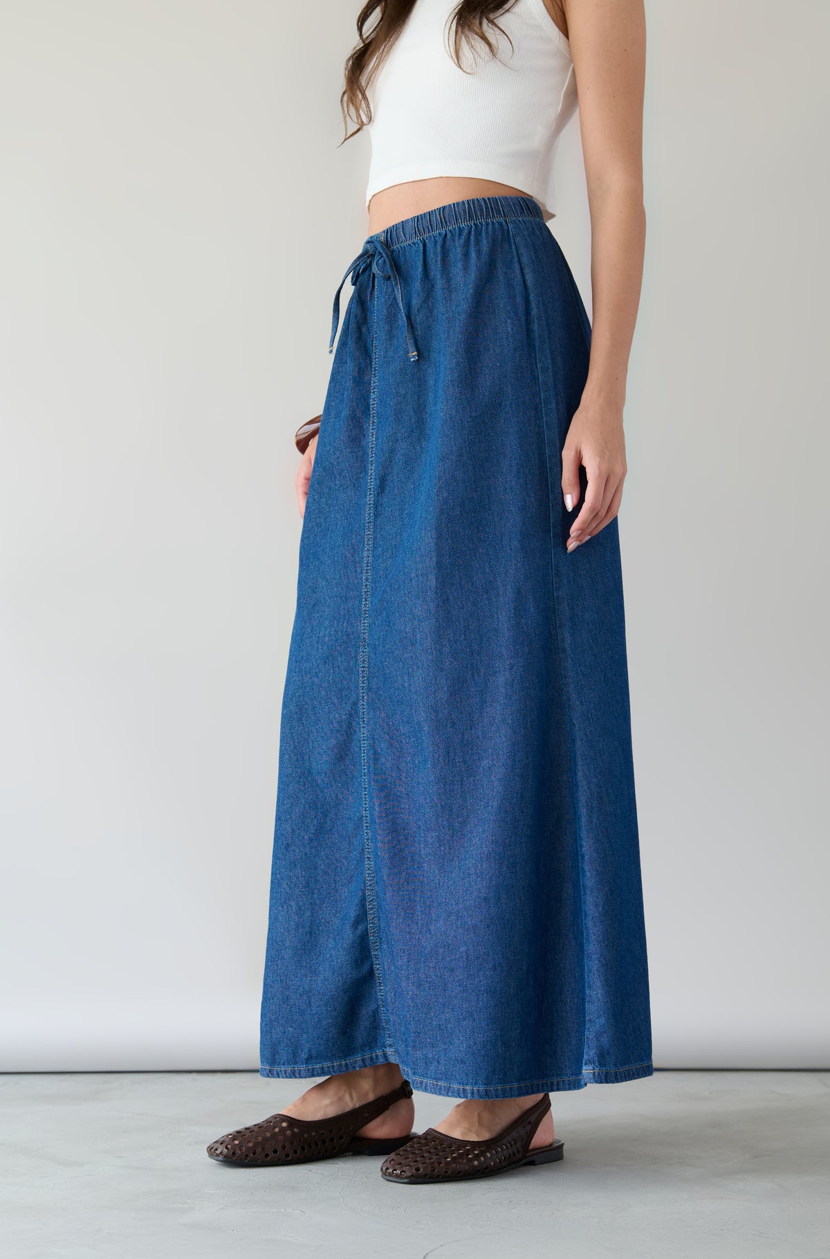 Falda Saora Azul