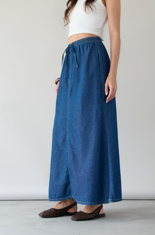 Falda Saora Azul