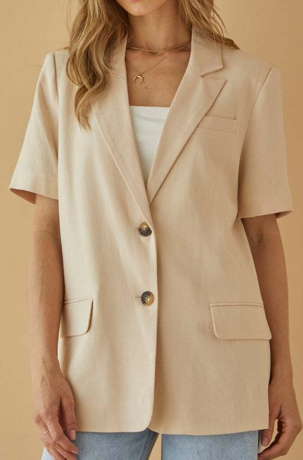 Blazer Jenny Beige