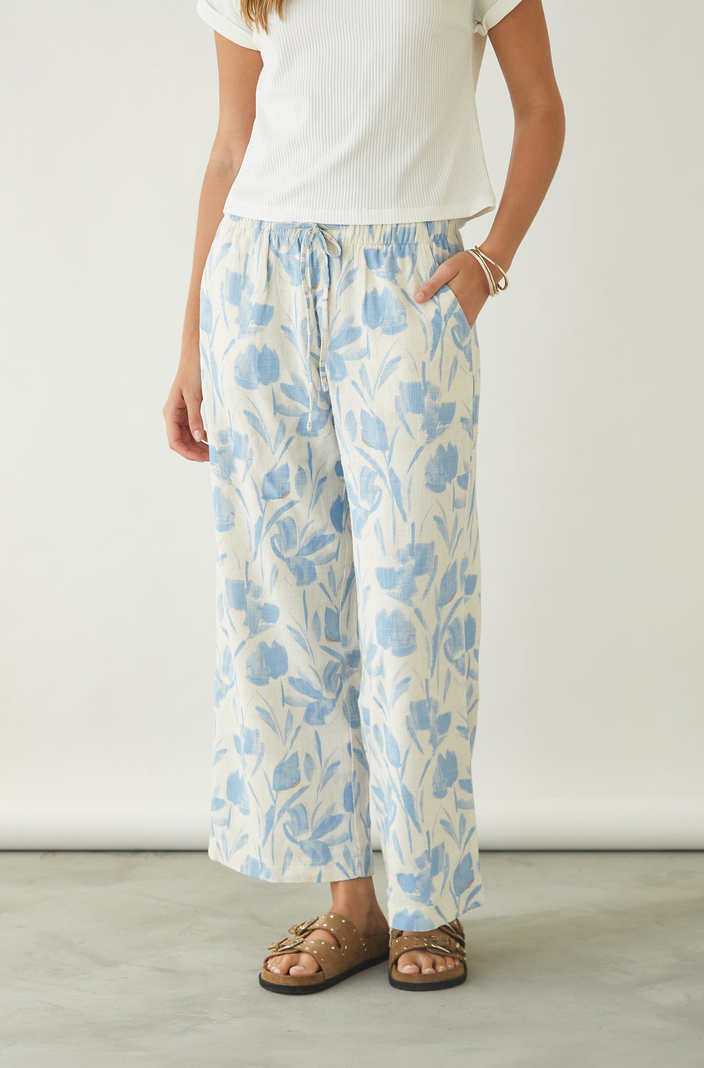 Pantalon Bruna Celeste