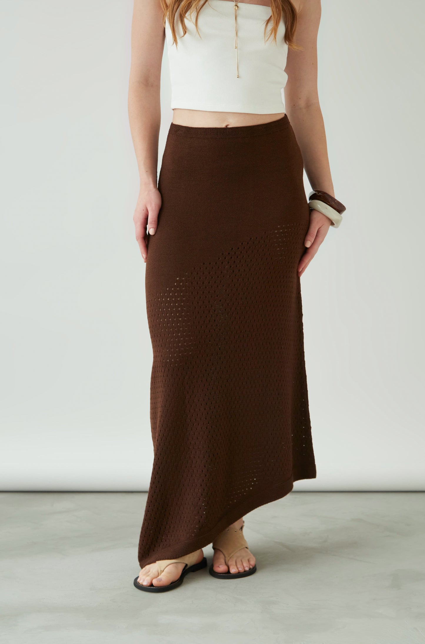 Falda Passion Marron.