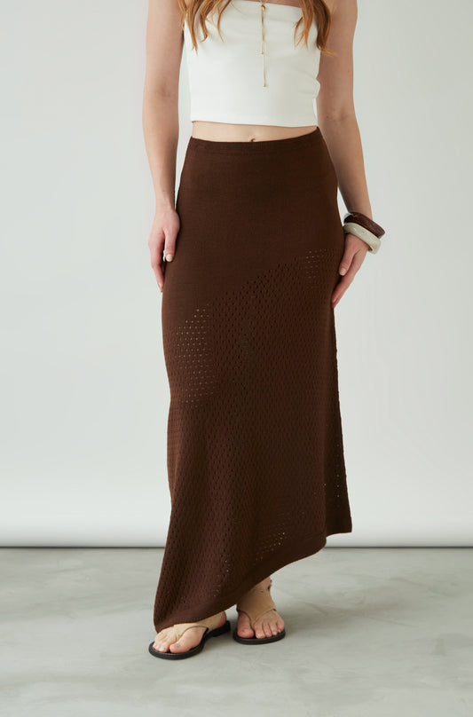 Falda Passion Marron.