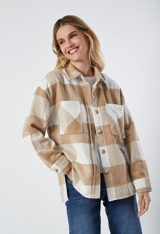 Casaca Corina Beige