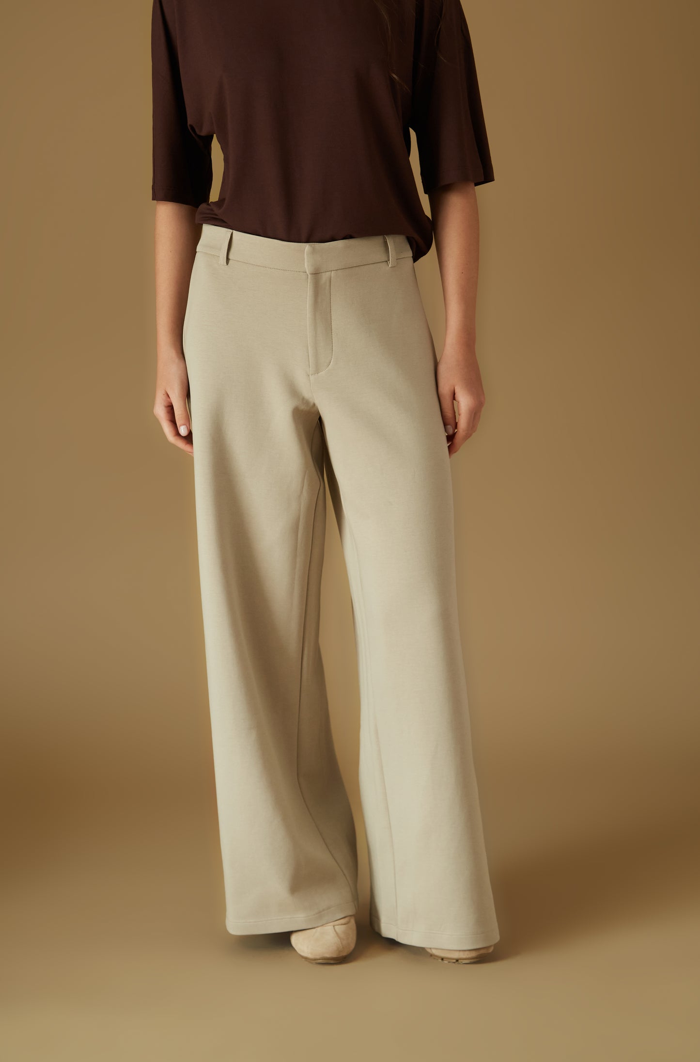 Pantalon Oxford Beige