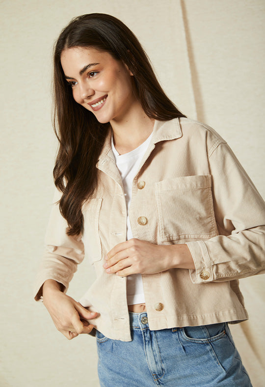 Casaca Jessie Beige