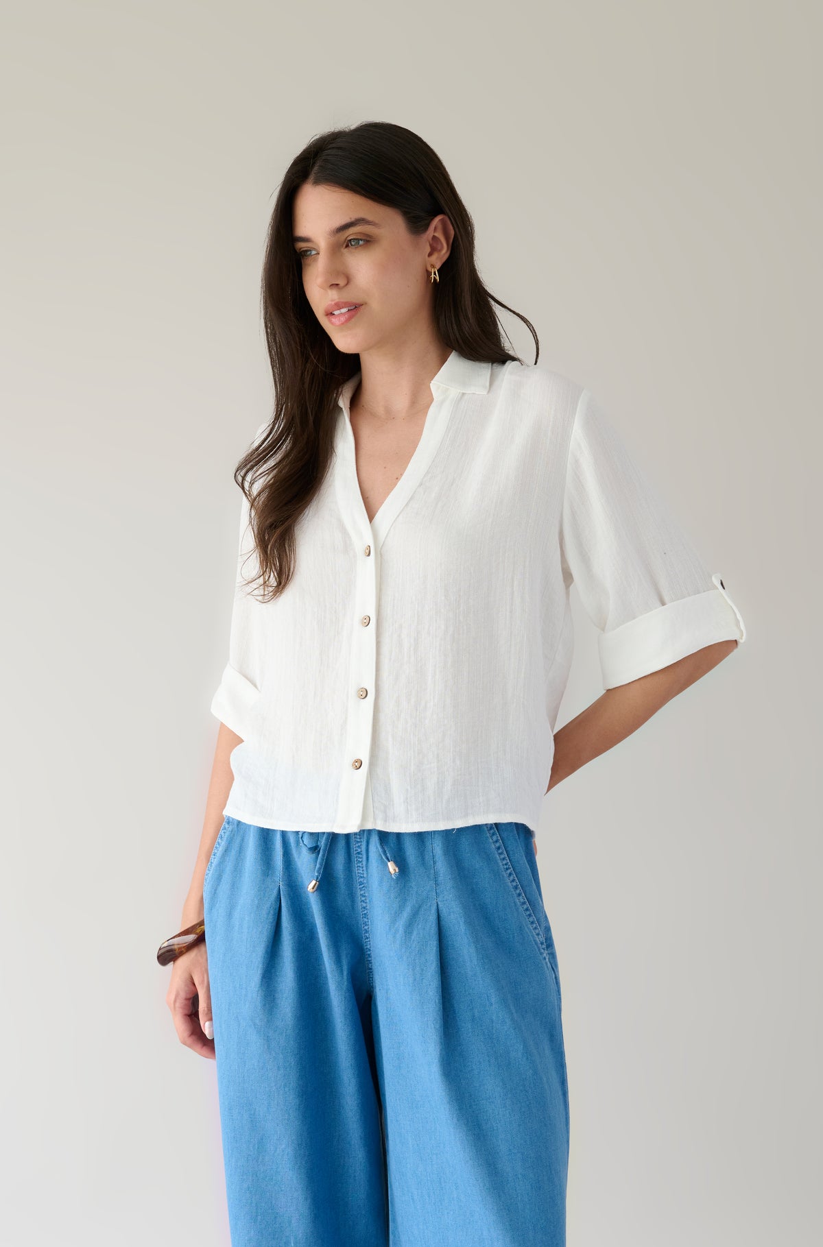 Blusa River Off White