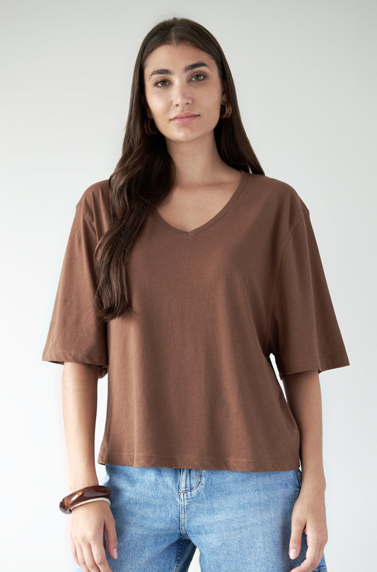 Polo Gemma Marron