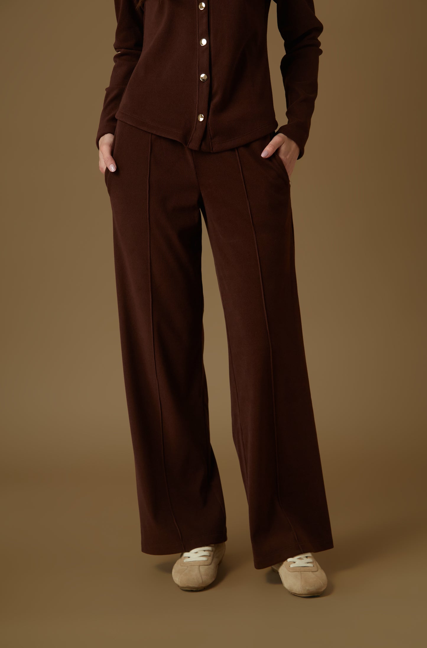 Pantalon Debs Marron