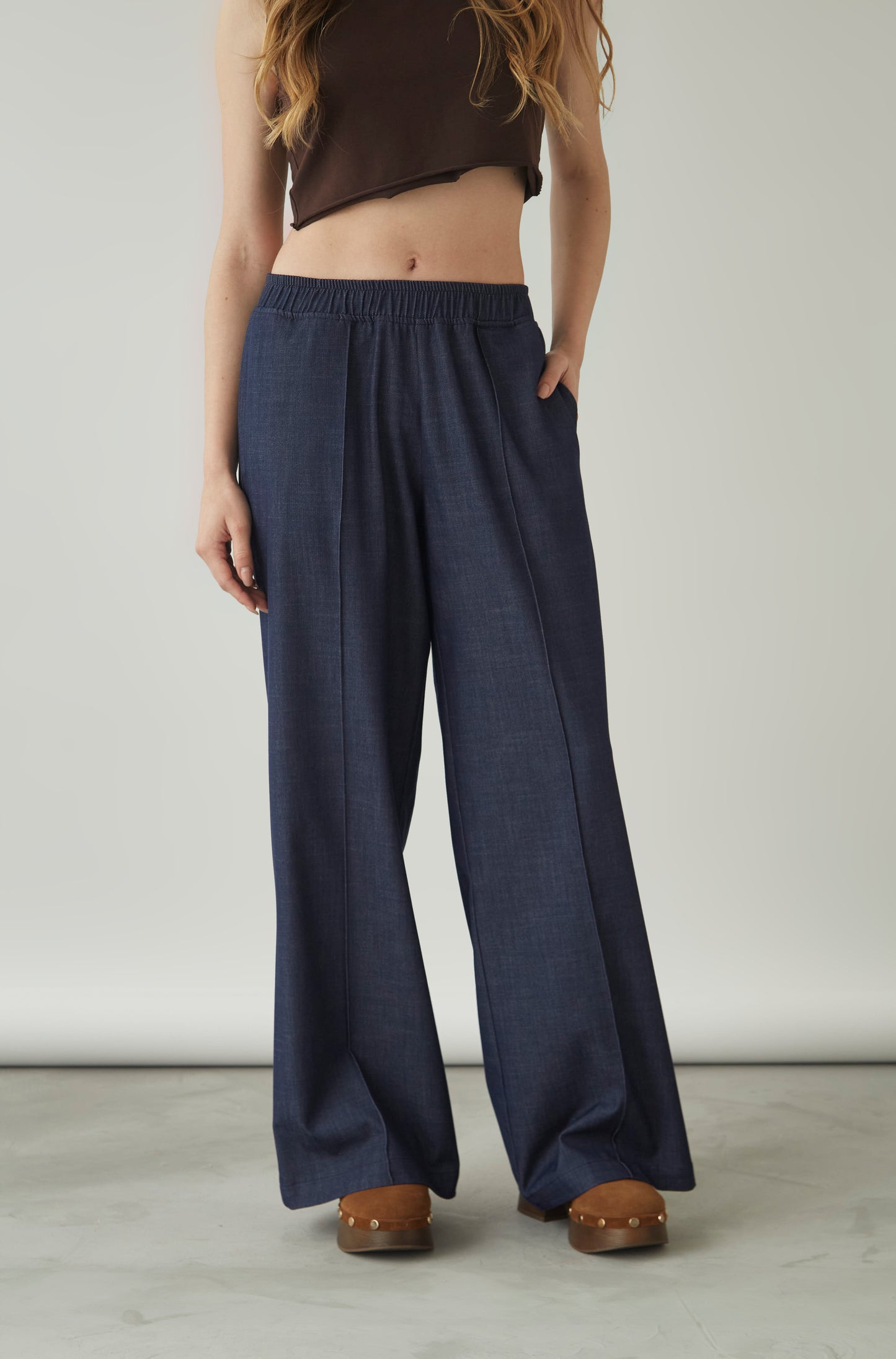Pantalon Bowen Celeste