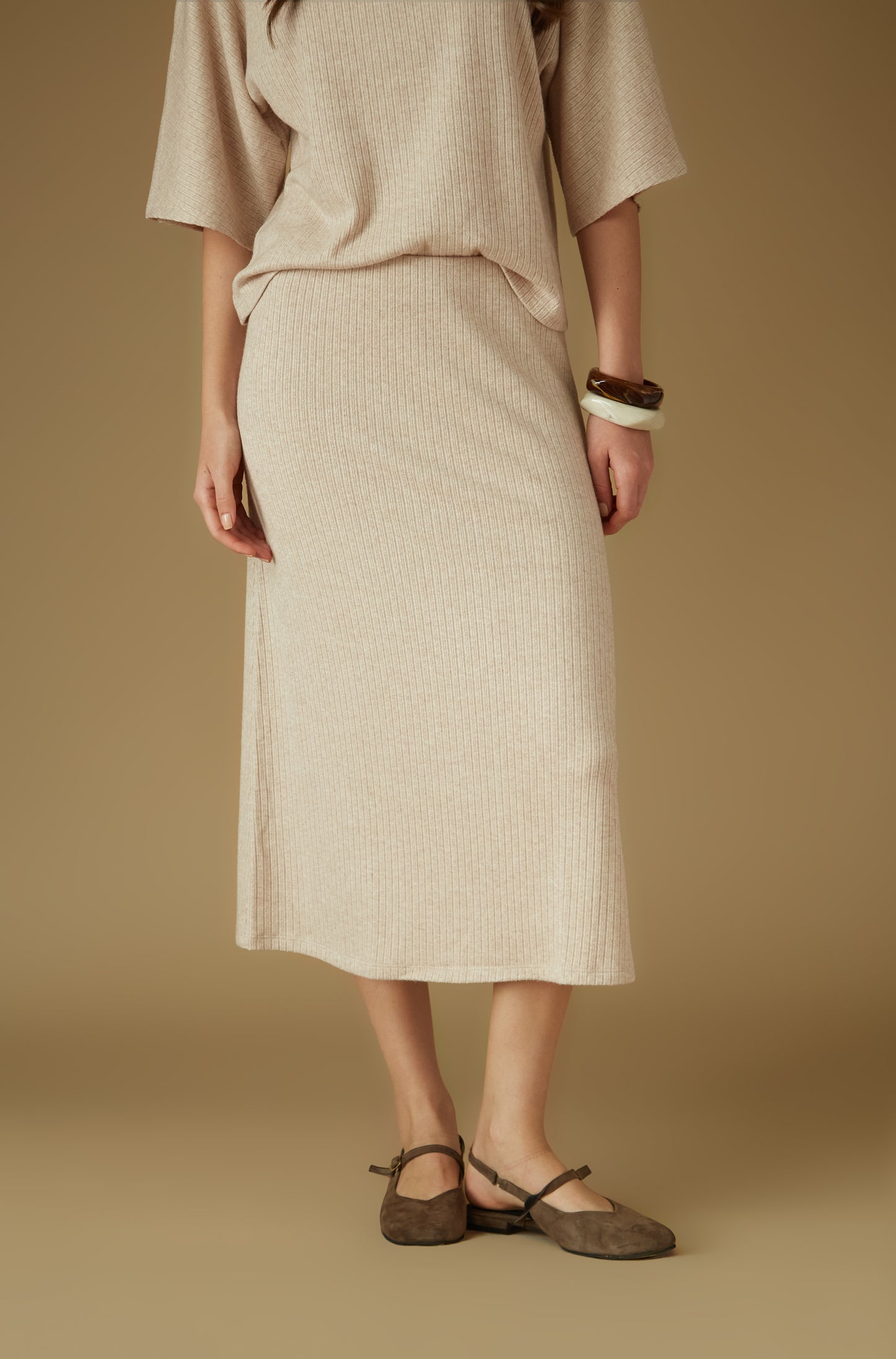 Falda Sheperd Beige