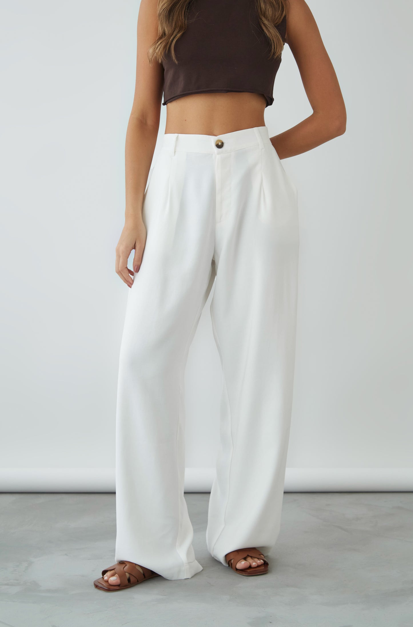 Pantalon Cali Off White