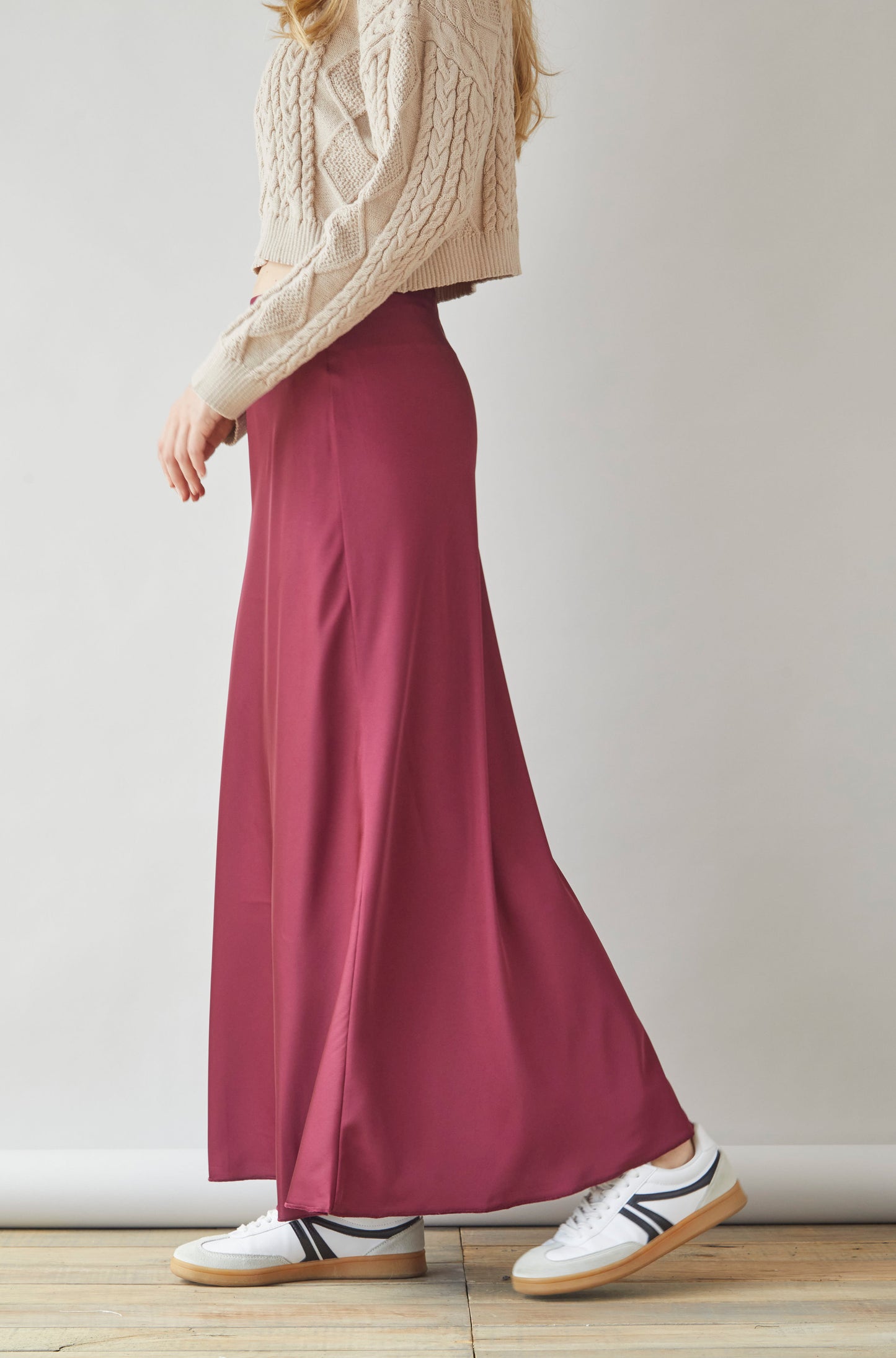 Falda Cluny Vino