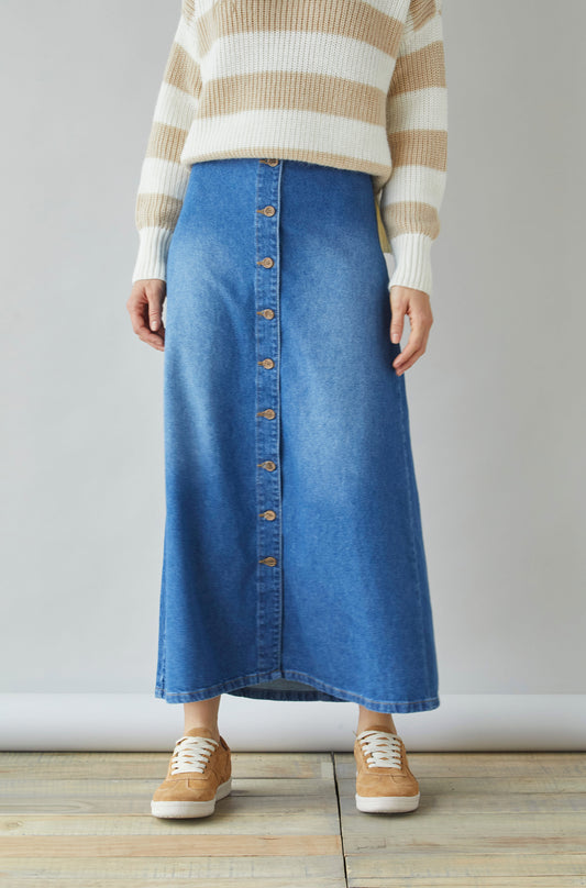 Falda Clemence Azul