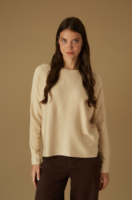 Chompa Juliana Beige