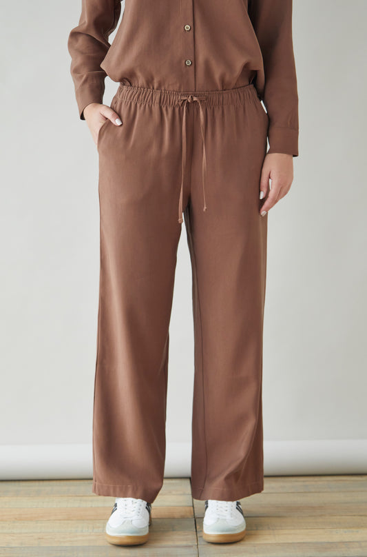 Pantalon Mora Marron