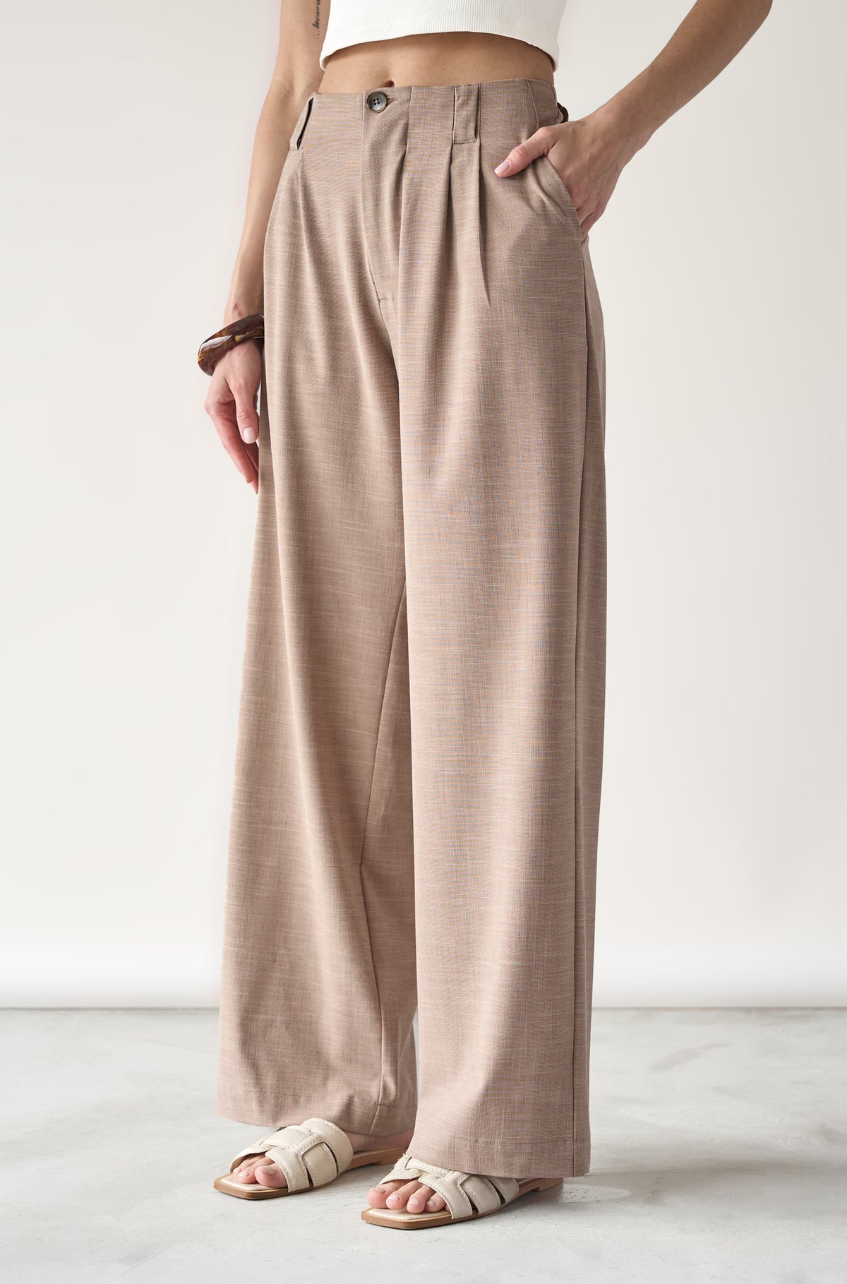 Pantalon Milena Light Brown
