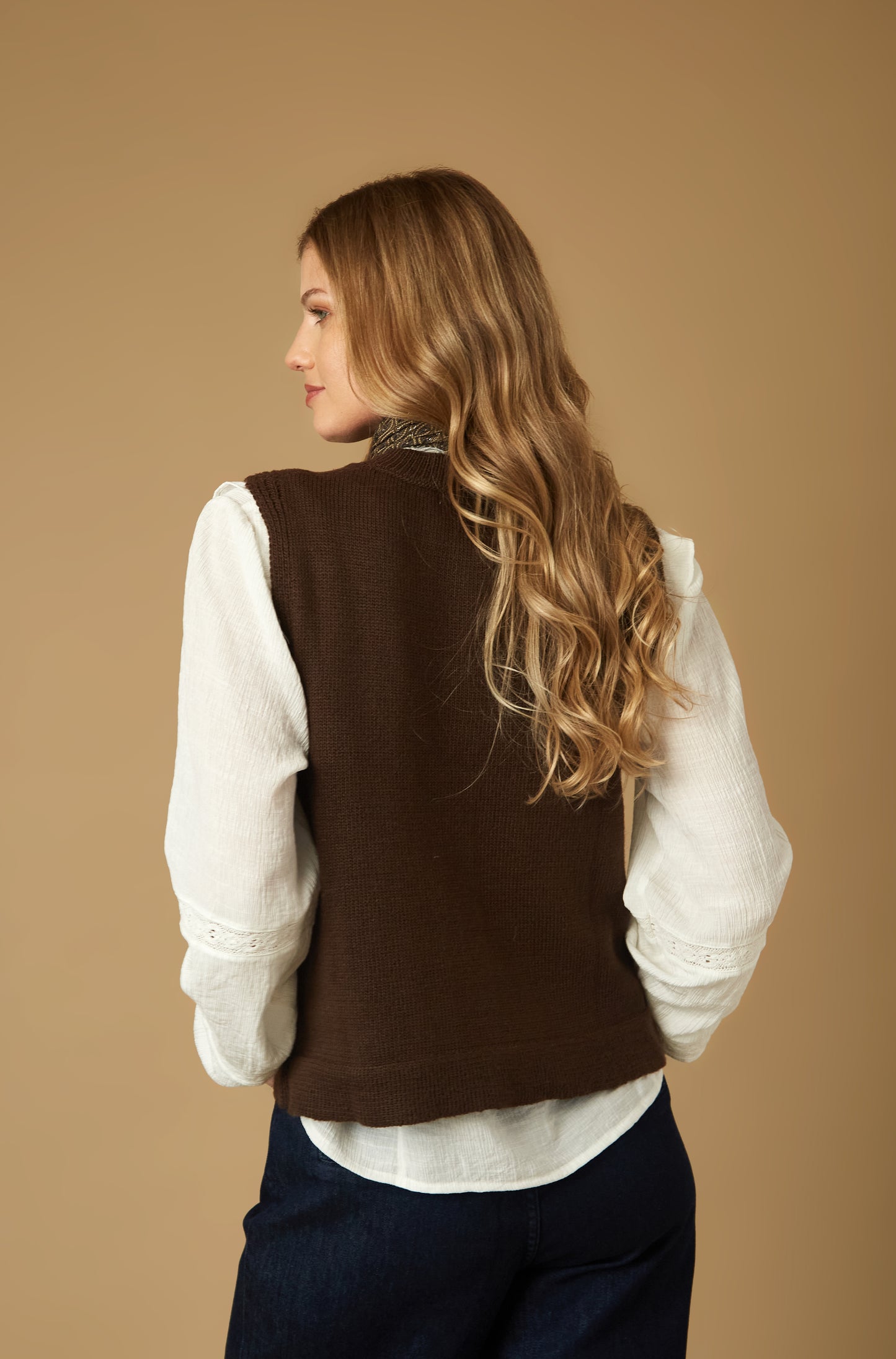Chaleco Brook Marron