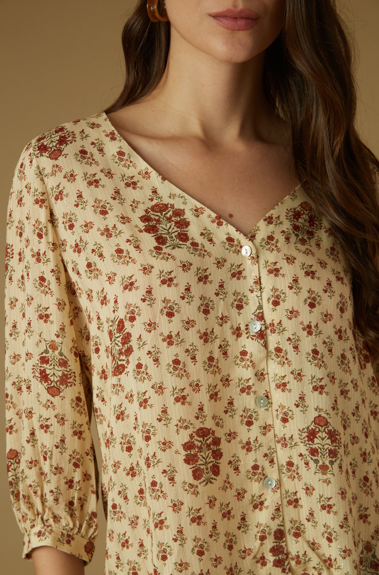 Blusa Close Beige