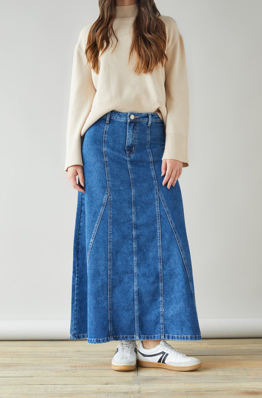 Falda Woods Azul