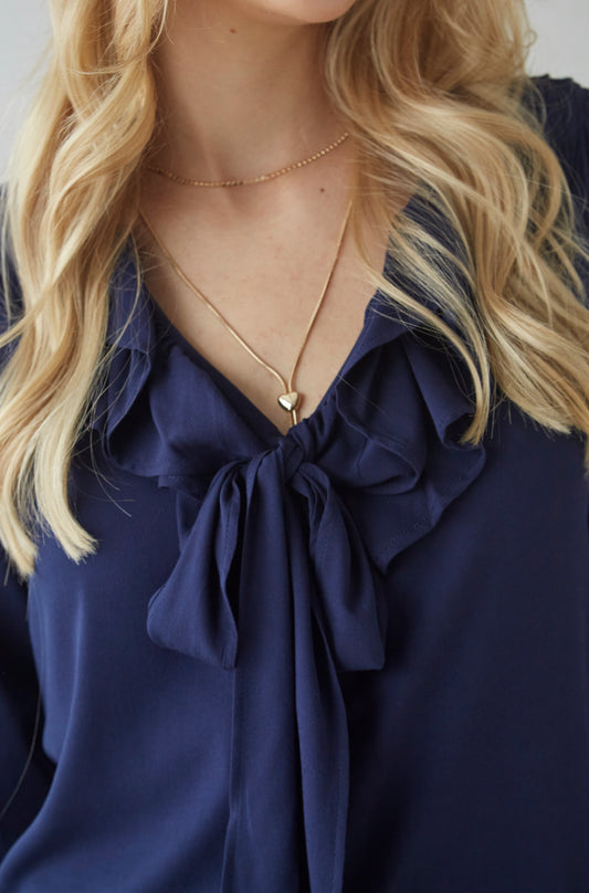 Blusa Beatriz Azul