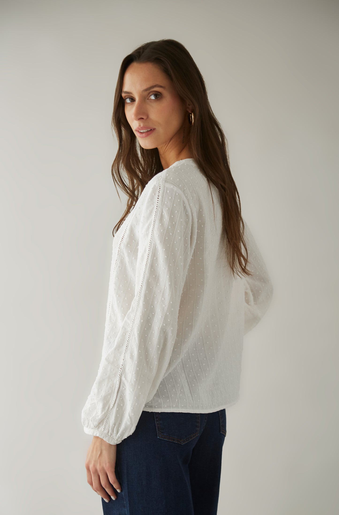 Blusa Daisy Off White