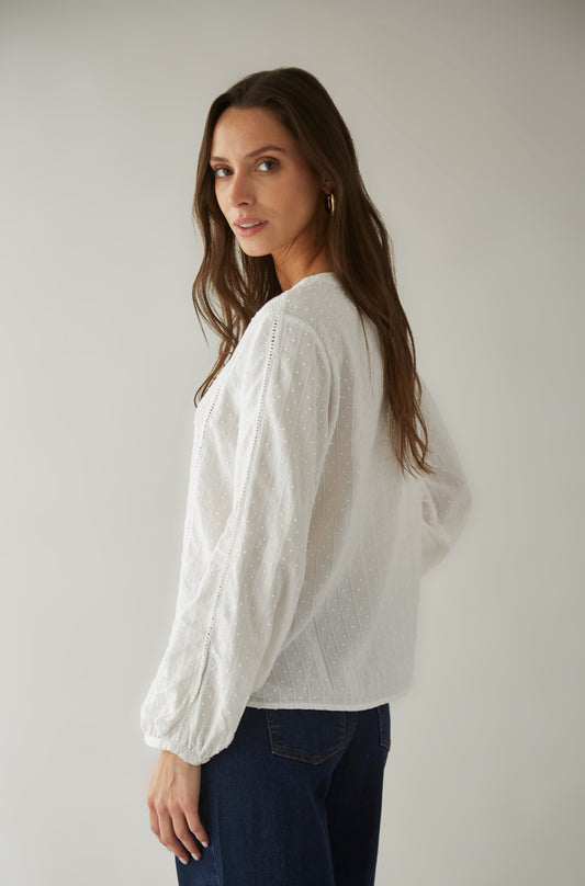 Blusa Daisy Off White