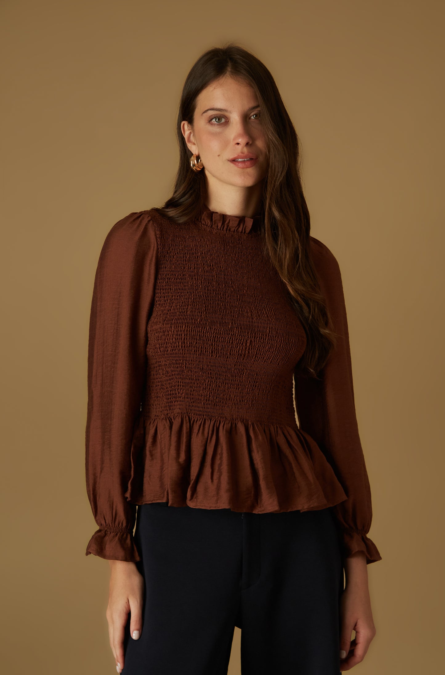 Blusa Canter Marron