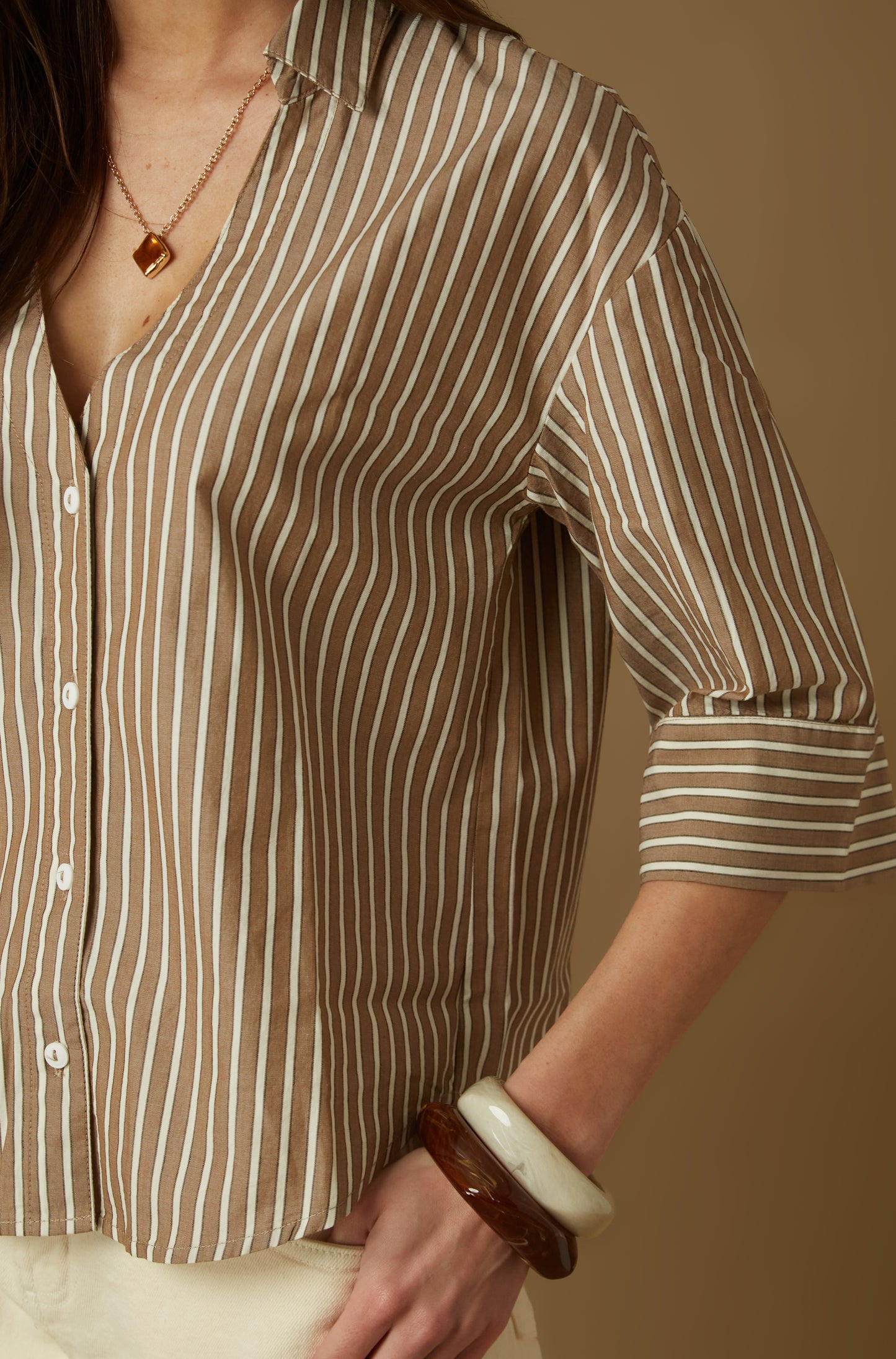 Blusa Buenos Aires Marron