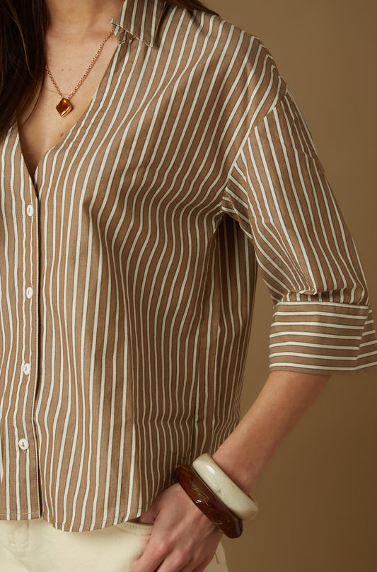 Blusa Buenos Aires Marron