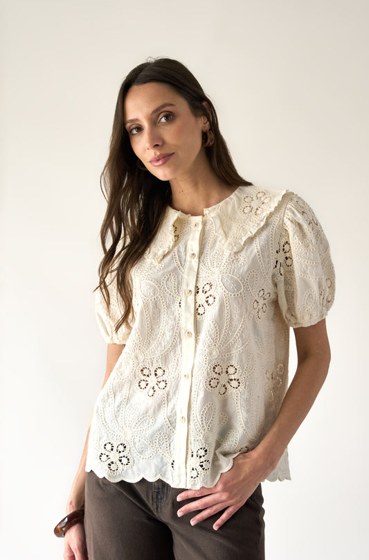 Blusa Anika Crema