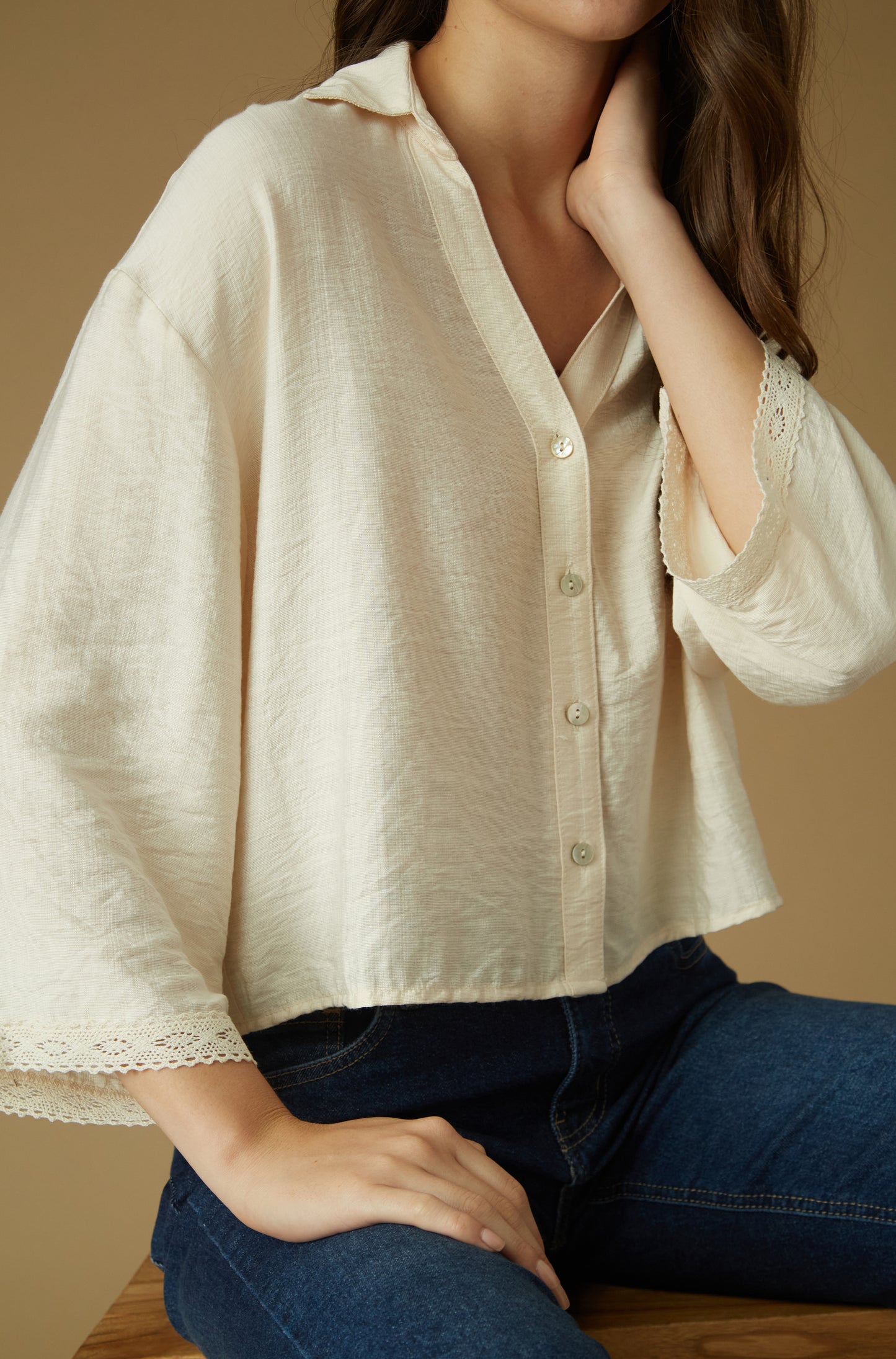 Blusa Amberley Sand