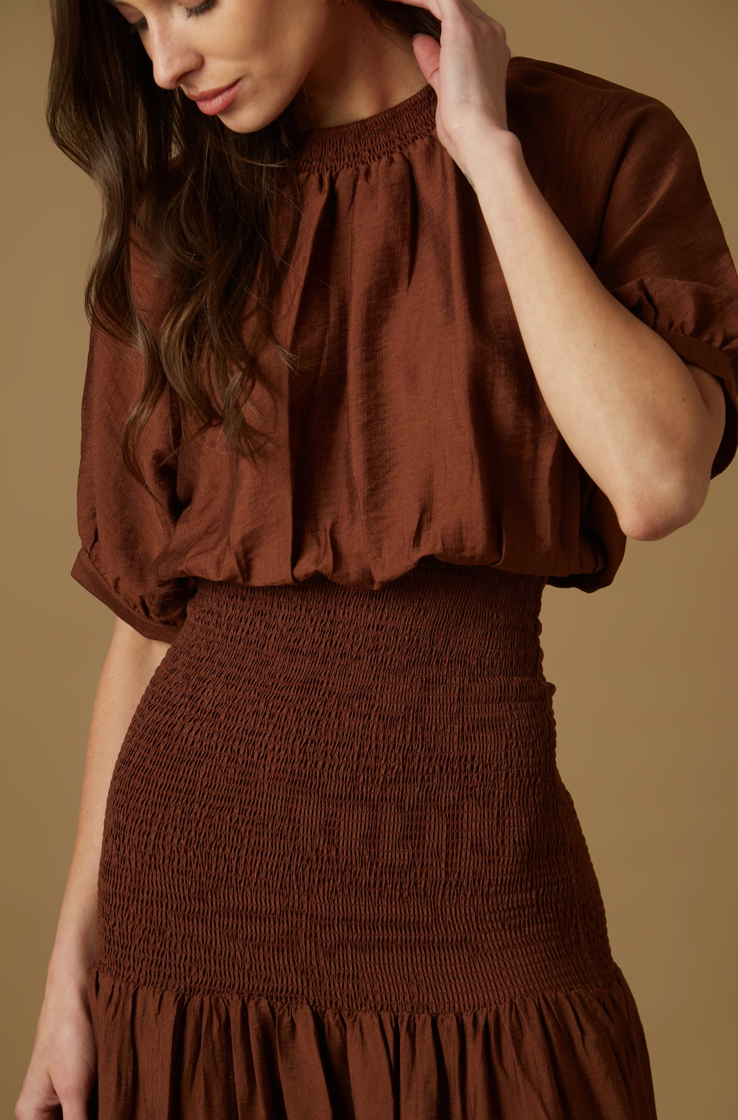 Vestido Rosewood Marron