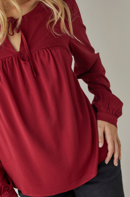 Blusa Paloma Guinda