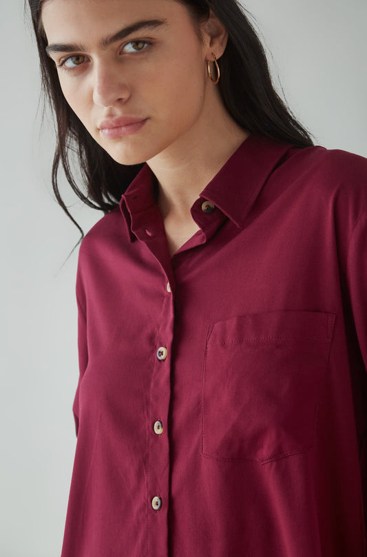 Blusa Ember Guinda