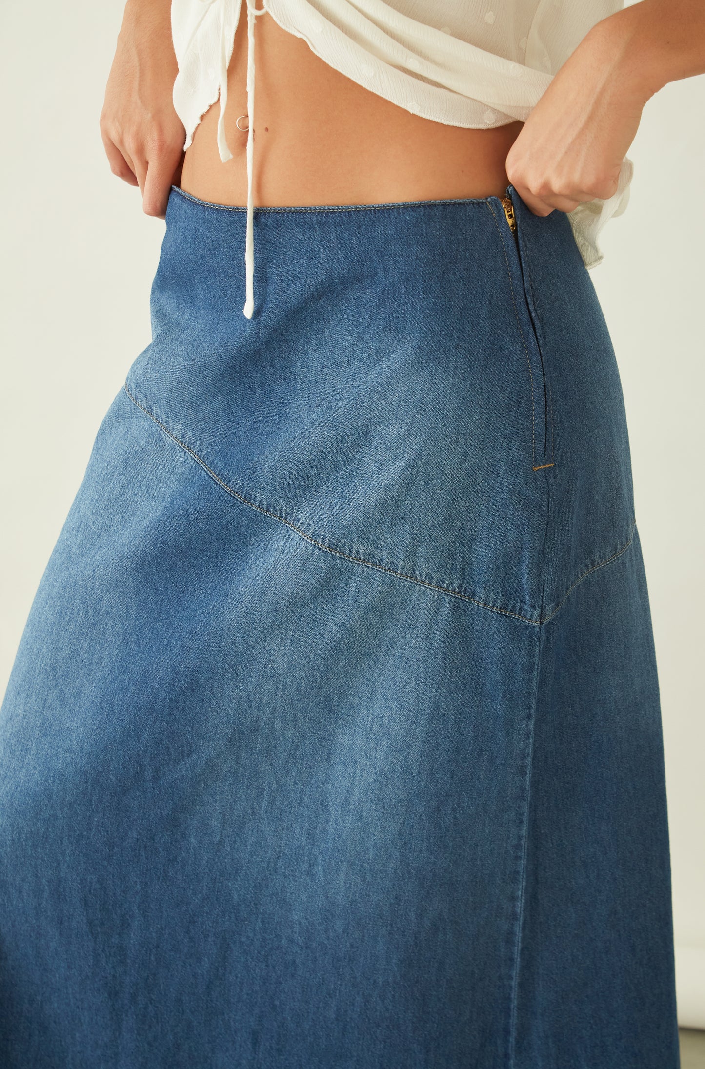 Falda San Lorenzo Azul