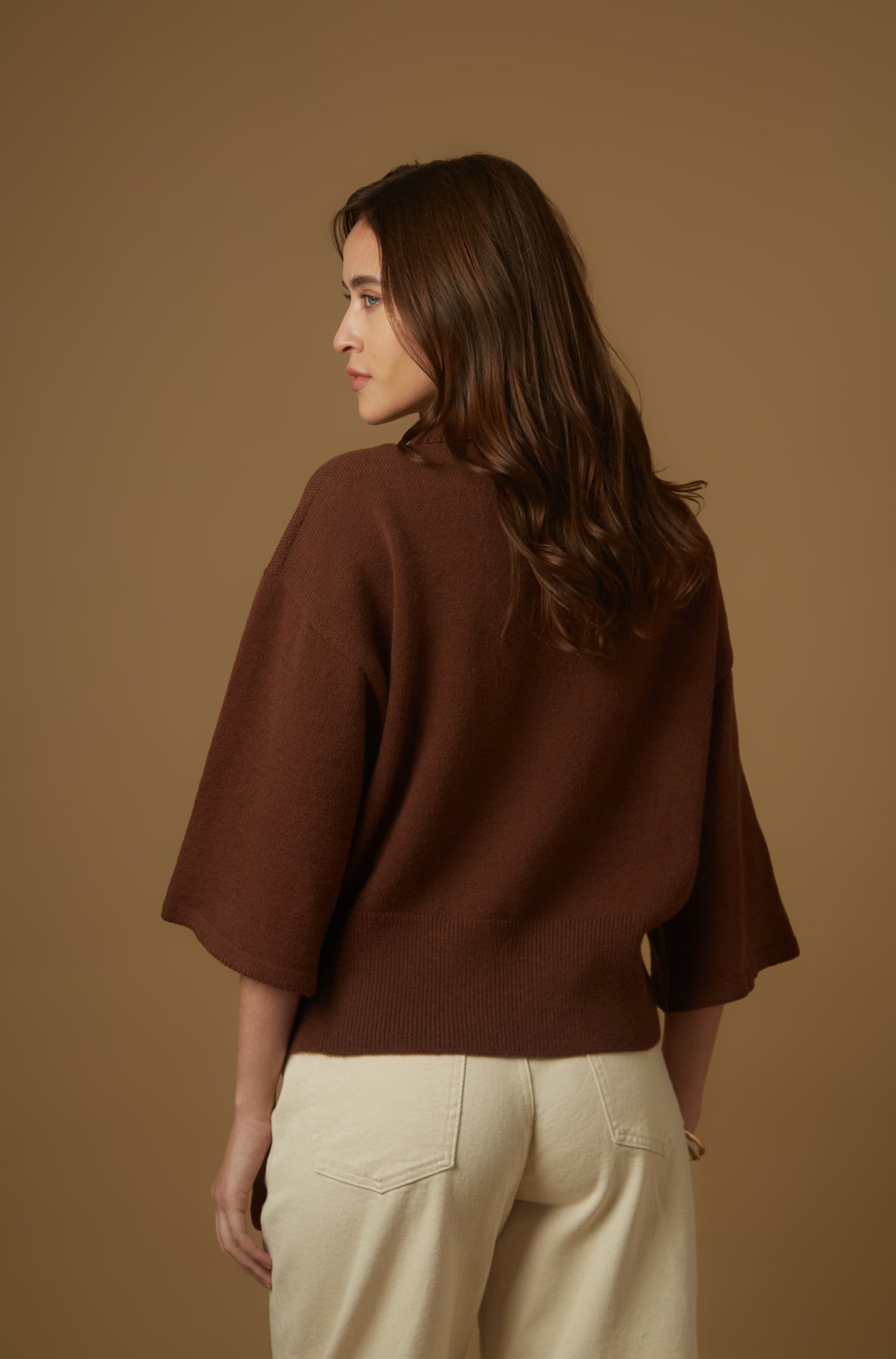 Chompa Francisca Marron