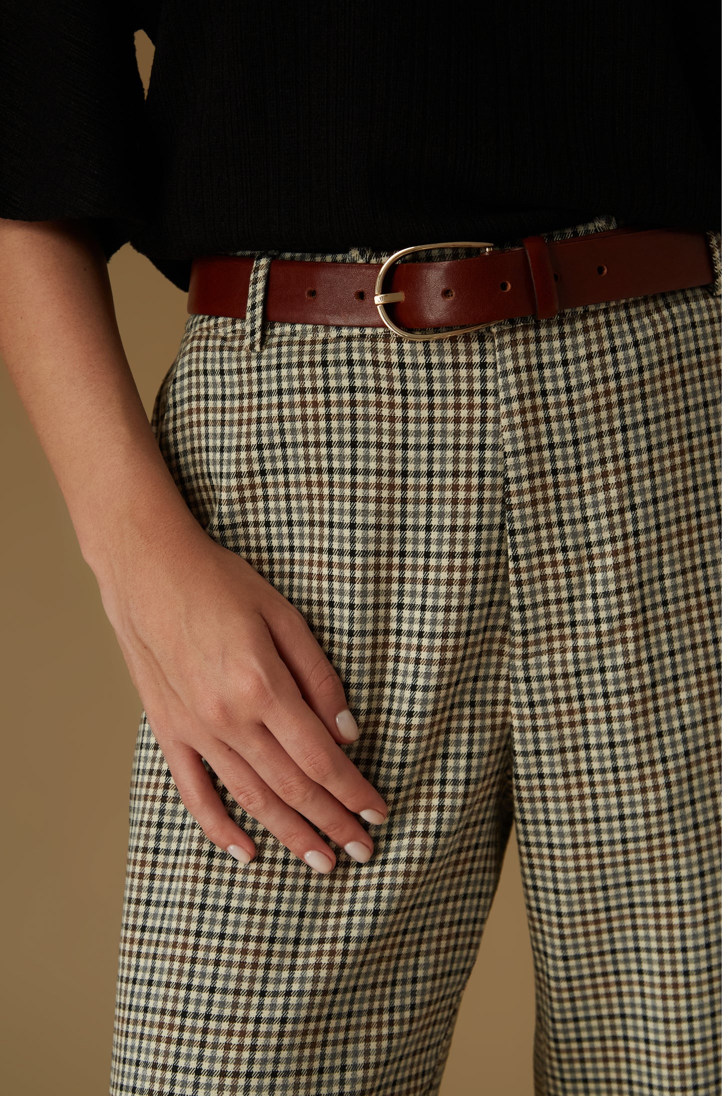 Pantalon Dunia Marron
