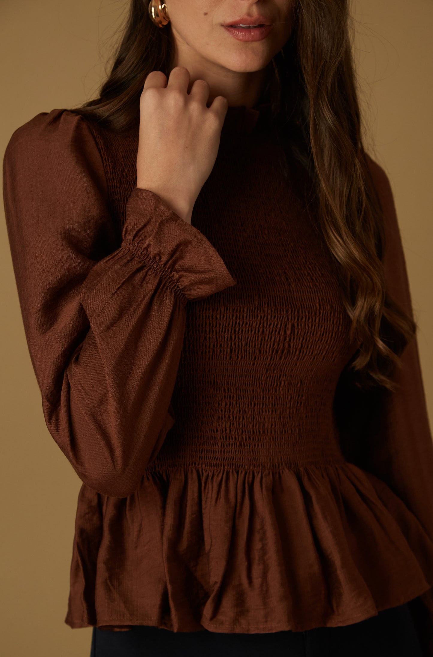 Blusa Canter Marron