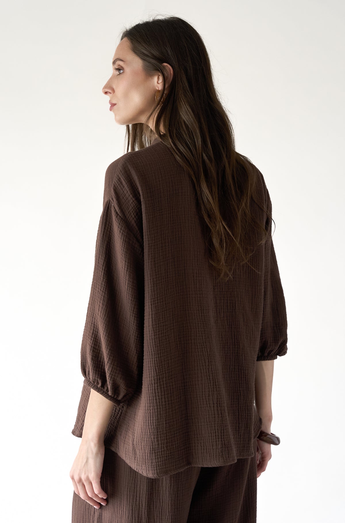 Blusa Noah Marron