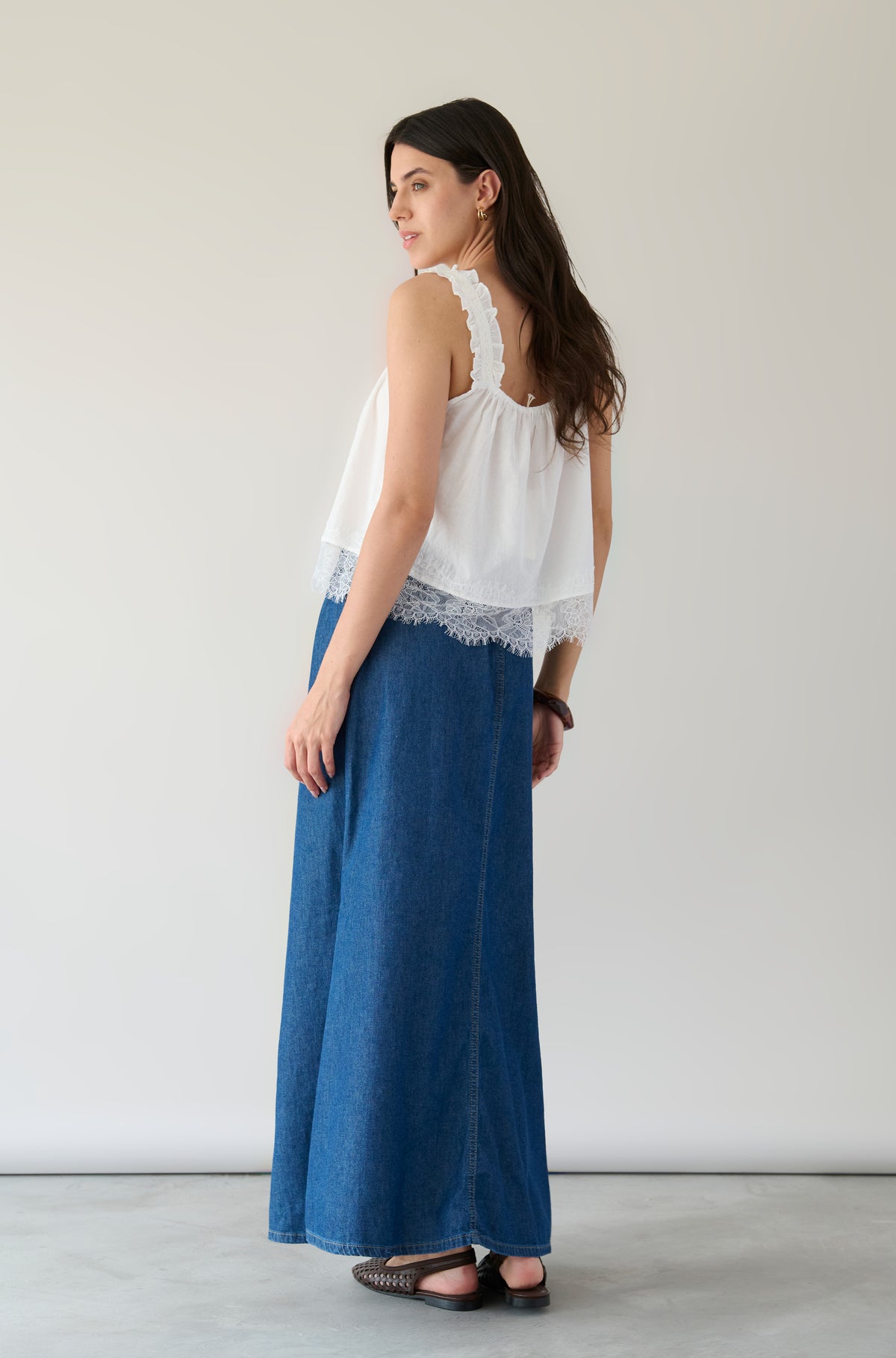 Falda Saora Azul