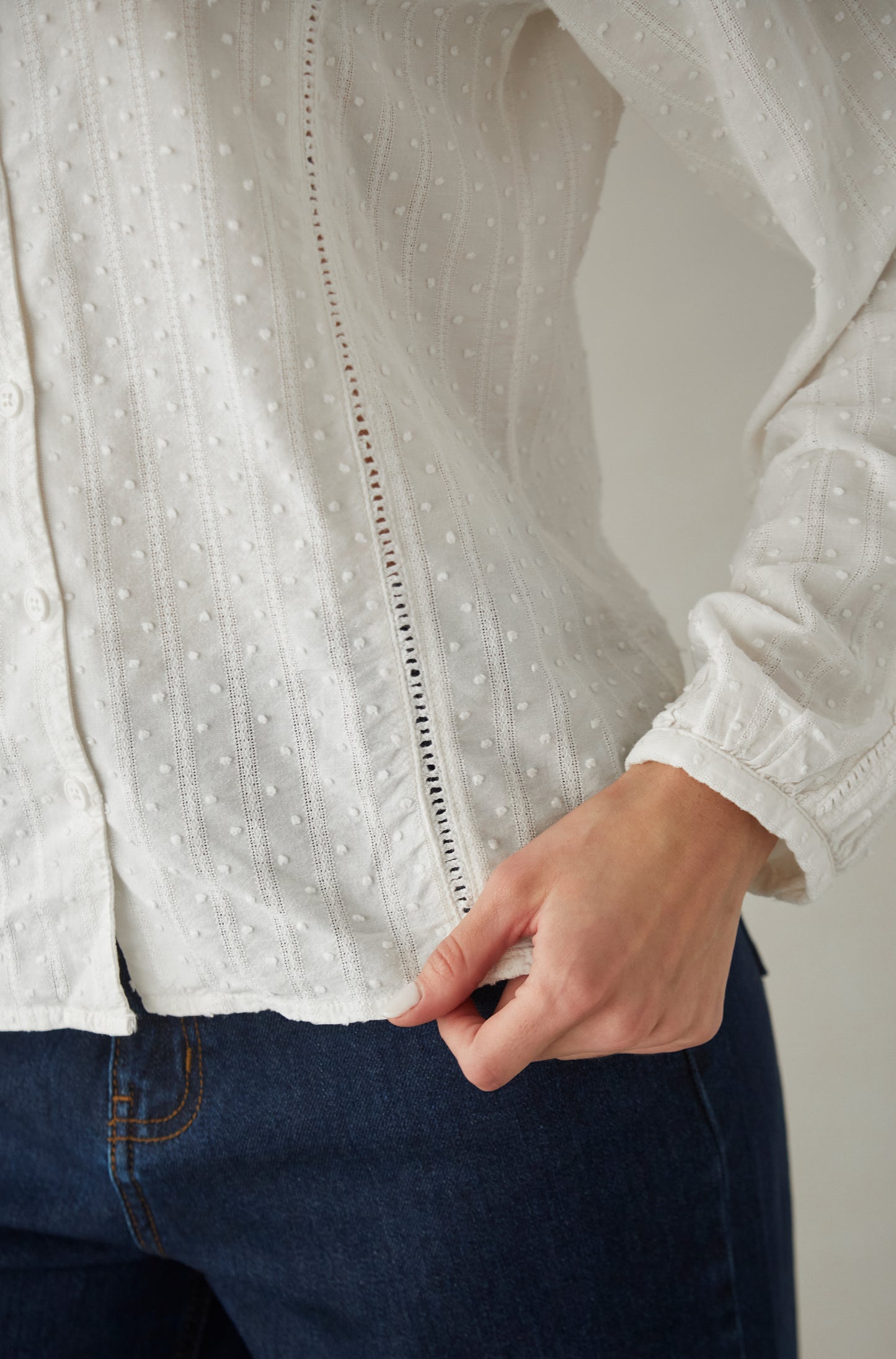 Blusa Daisy Off White