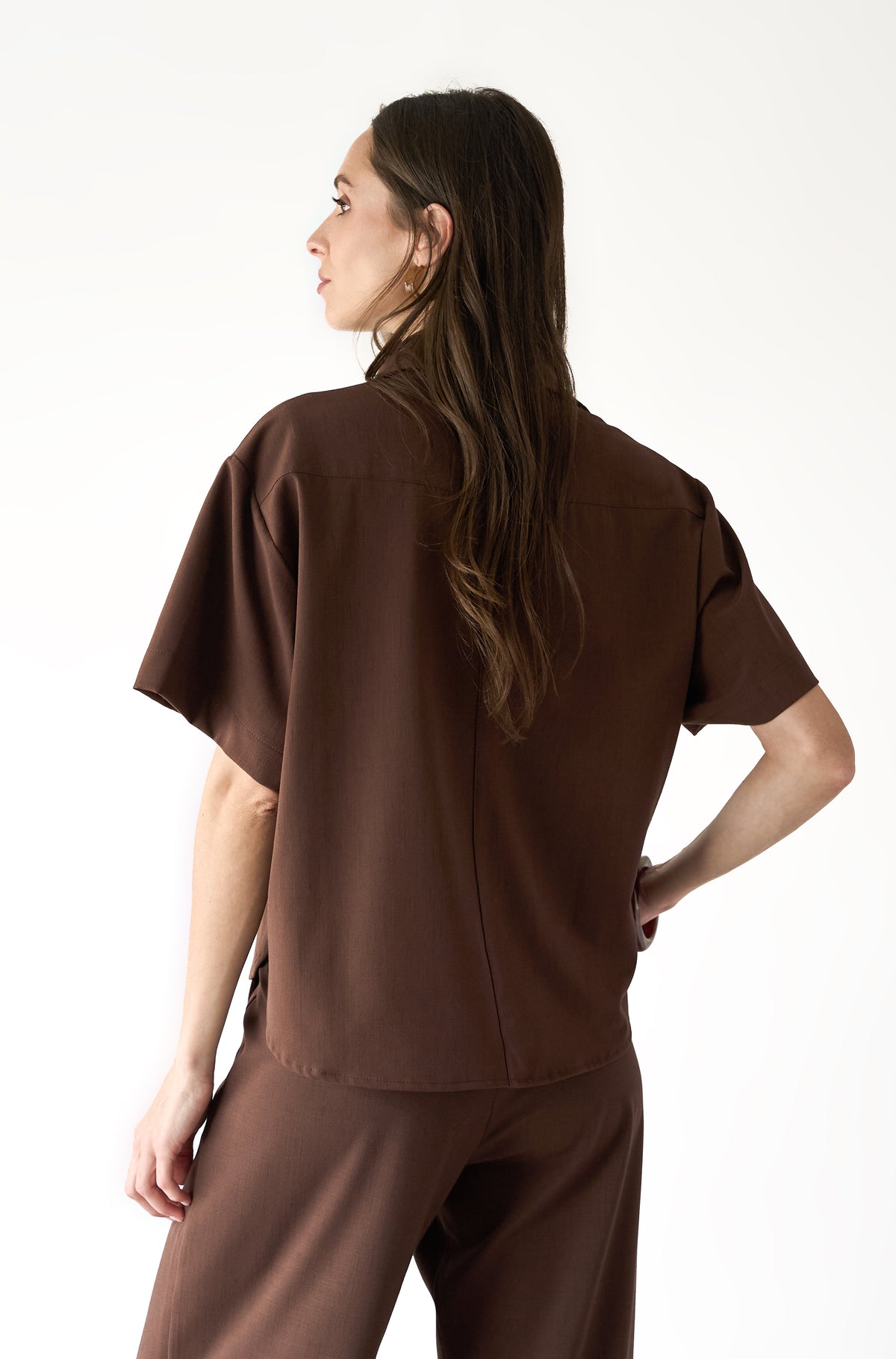 Blusa Eliot Dark Brown