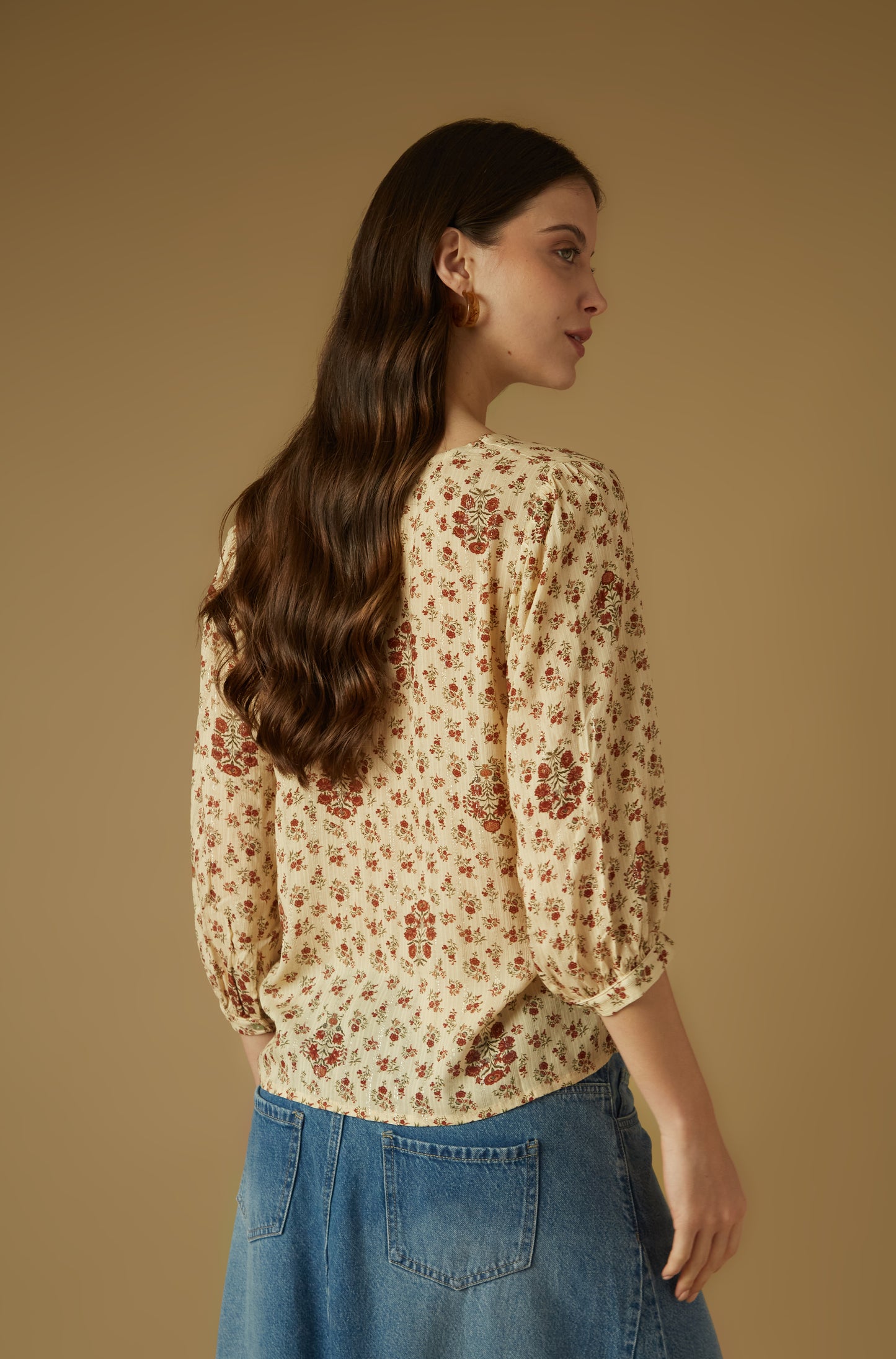 Blusa Close Beige