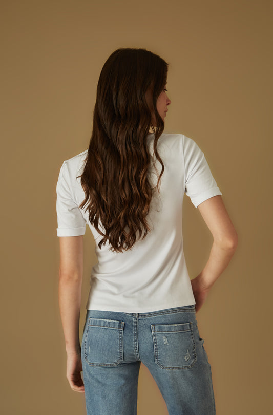 Polo Breton Off White