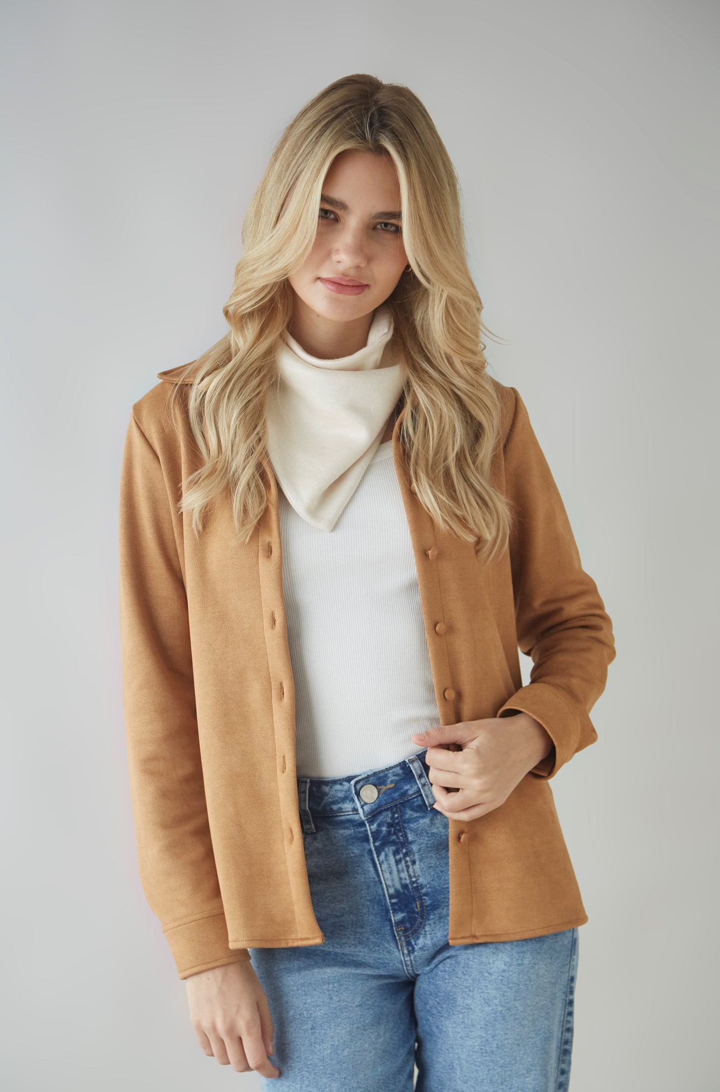 Blusa Michelle Camel