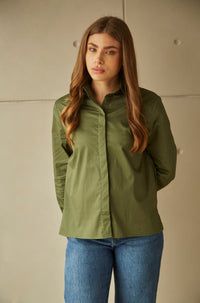 Blusa Penelope Verde Militar