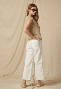 Pantalón Lara Off White