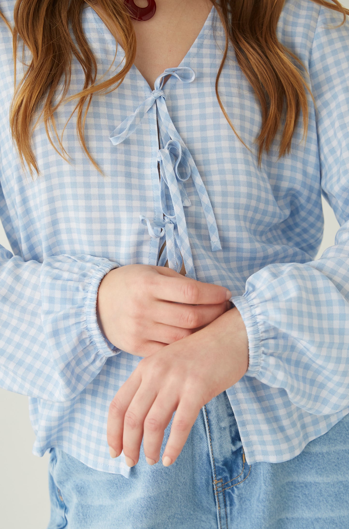 Blusa Libano Celeste